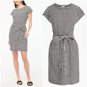 J. Crew Striped T-shirt Dress